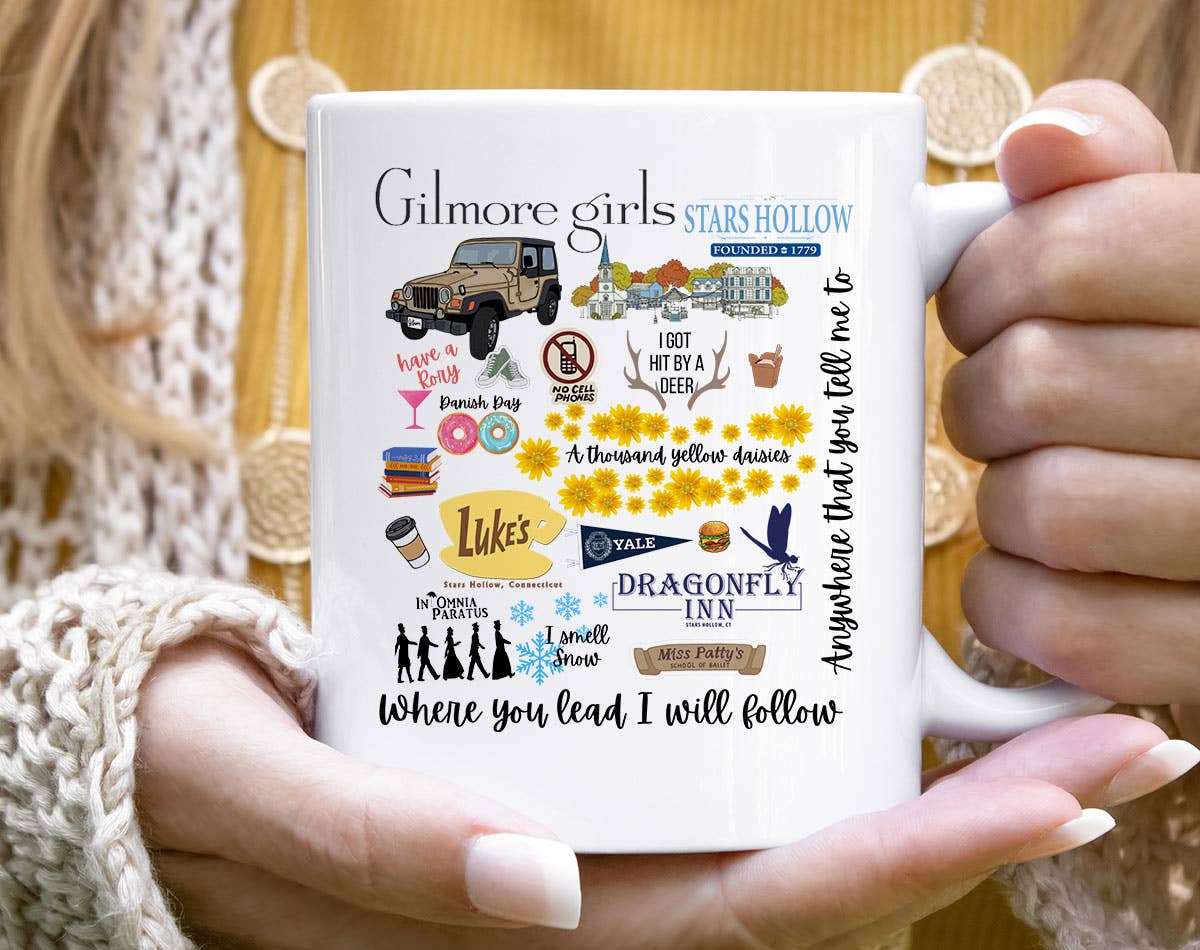 Gilmore Girls Collage Mug