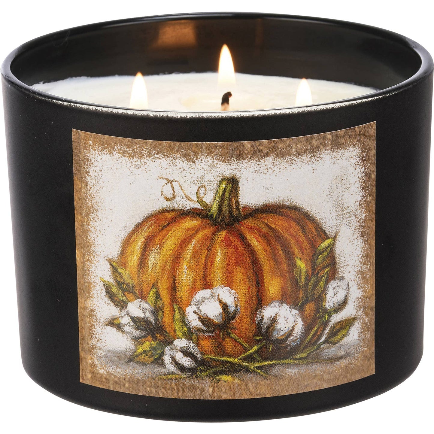 Orange Pumpkin Candle