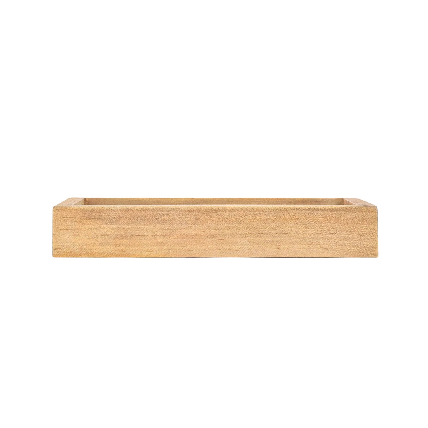Floret Light Blue Floral Decorative Wood Tray