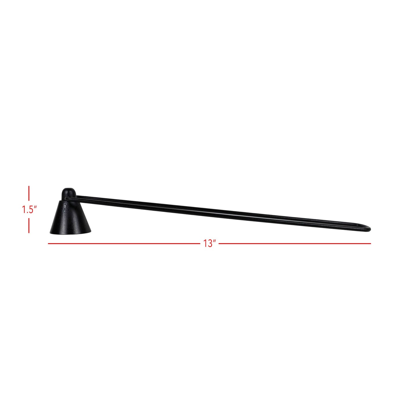 Atticus Farmhouse Black Candle Snuffer
