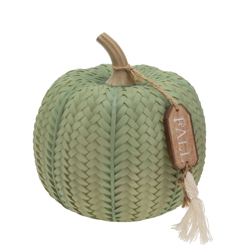 Sage Textured Weave Pumpkin