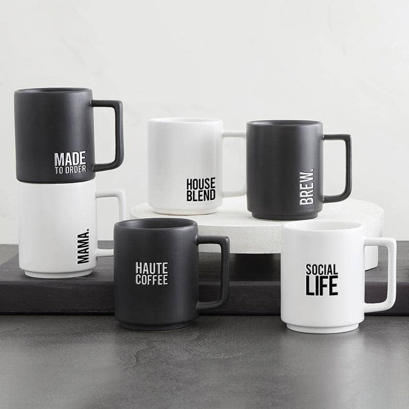Matte Cafe Mug - House Blend