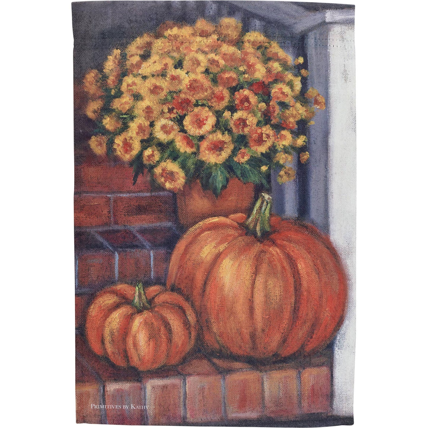 Fall Pumpkins Garden Flag